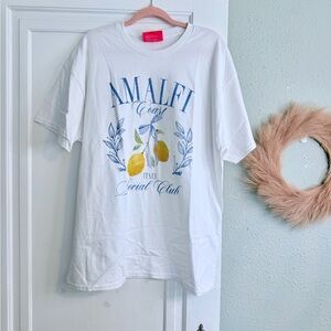 Classic White Cotton Crewneck Tee